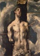 El Greco St Sebastian Norge oil painting reproduction
